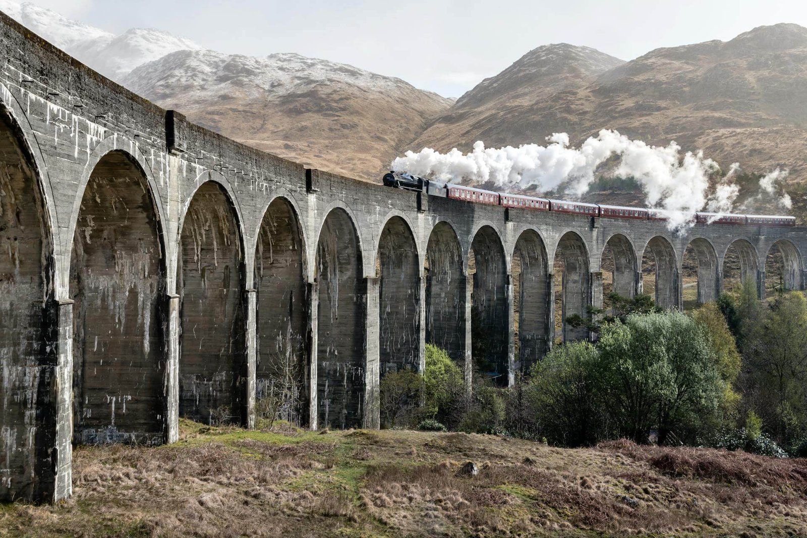 Viagens de Trem Panorâmicas pela Escócia: Incluindo o Harry Potter Express